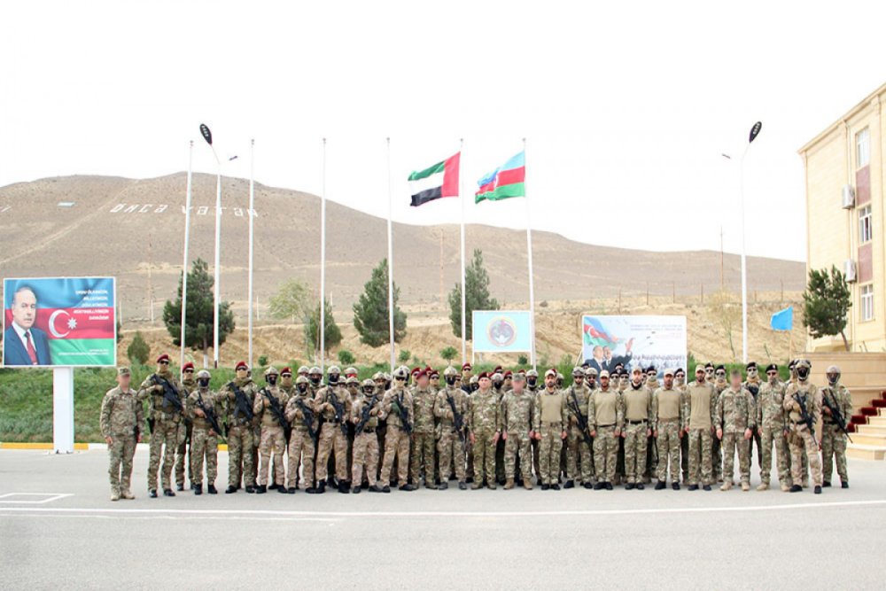 Azerbaycan ve BEE xususi teyinatlilarinin birge telimi kecirilir - VIDEO