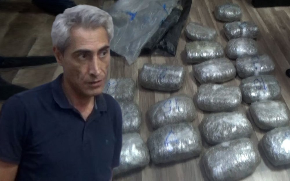 Bakida kecmis mehkumdan 20 kq narkotik askarlanib