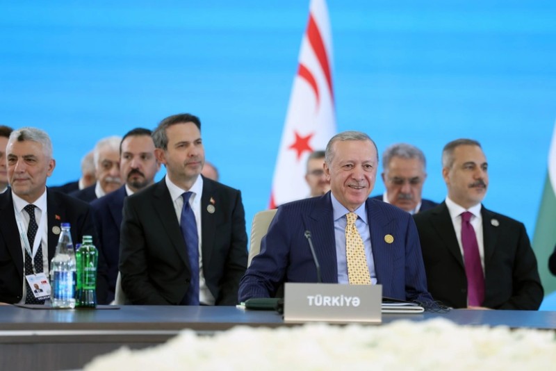 Erdogan TDT-nin Qebeledeki Zirve Gorusu ile bagli paylasim edib