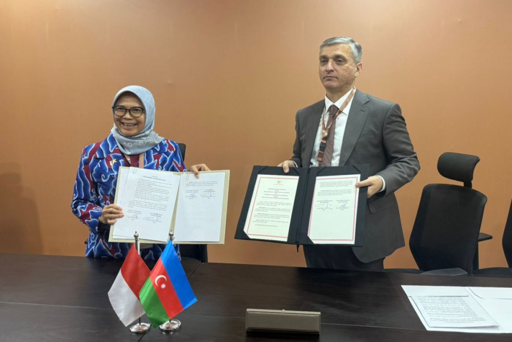 Hesablama Palatasi ve Indoneziya Ali Audit Orqani arasinda Anlasma Memorandumu imzalanib