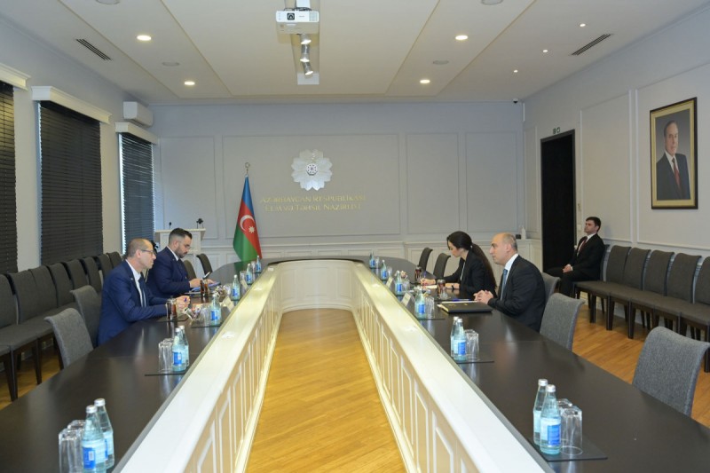 Emin Emrullayev Israilin Azerbaycandaki sefiri ile gorusdu