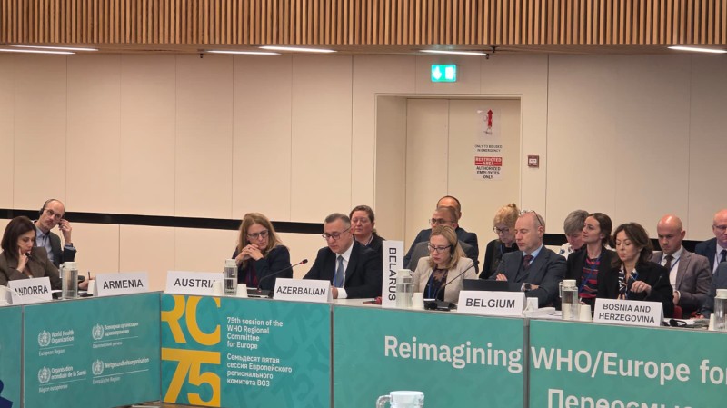 Sehiyye naziri UST-nin Avropa uzre Regional Komitesinin Daimi Komitesine uzv secildi