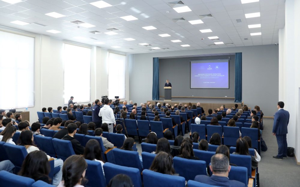Xankendide “Mehkeme sisteminin inkisafinin konstitusiya teminati” movzusunda konfrans kecirildi