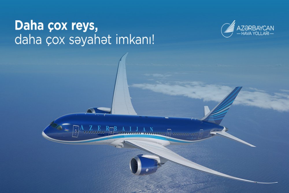 AZAL 20-den cox beynelxalq istiqamet uzre reyslerin tezliyini artirir