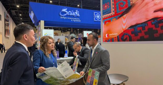 Azerbaycan numayende heyeti Ozbekistan Turizm Heftesi cercivesinde teskil edilen sergi ve iclaslarda istirak edib- FOTOLAR