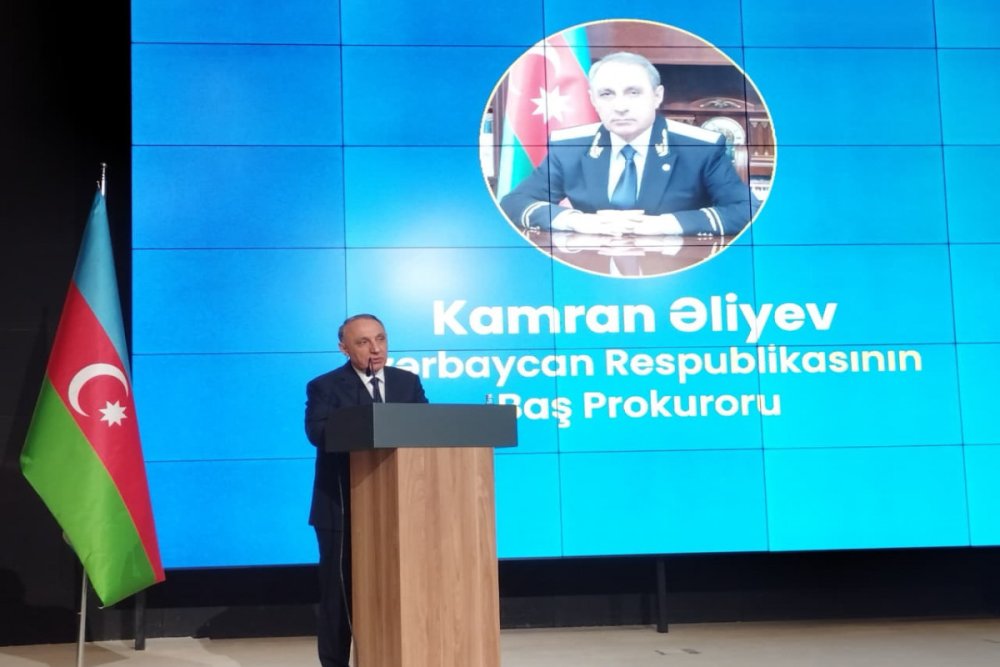 Zengilanda “Zeferin bes ili: Dovletcilik ve huququn qelebesi” movzusunda konfrans kecirilir - FOTO