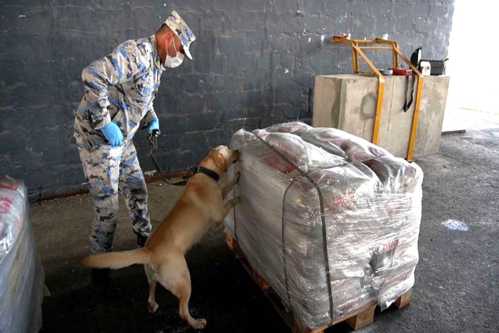 Irandan Estoniyaya aparilan 90 mln. dollarliq heroin ABS-in Azerbaycana verdiyi avadanliqla askarlanib