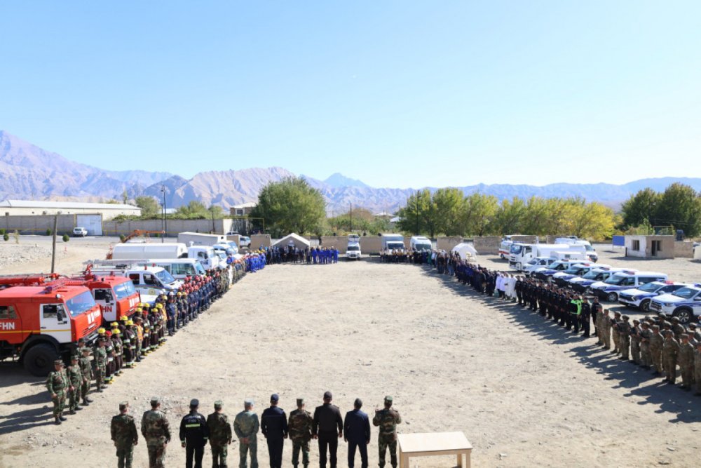 Naxcivanda mulki mudafie telimi kecirilib - VIDEO