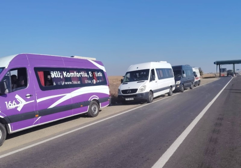 Xocavendin Qirmizi Bazar qesebesi ve Sos kendine novbeti koc karvanlari yola salinib 