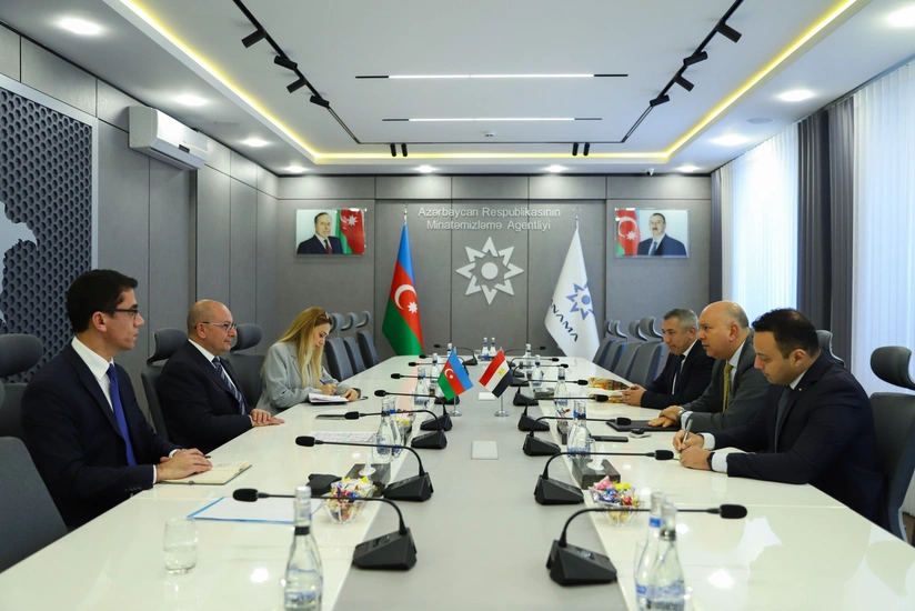 Misir Azerbaycana mina tehlukesi ile mubarize istiqametinde destek gostere biler