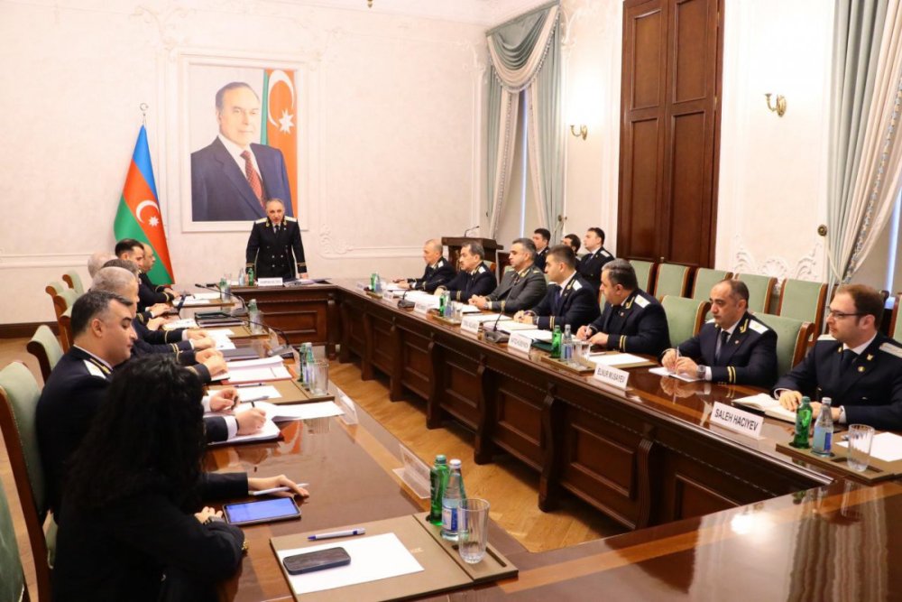 Bas Prokurorluqda Kollegiya iclasi kecirilib