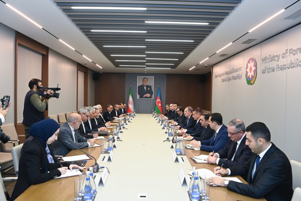 Ceyhun Bayramovun iranli hemkari ile muzakire etdiyi meseleler aciqlandi