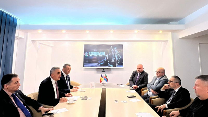 Vekiller Kollegiyasinin rehberliyi Ruminiyada konfransda istirak edib