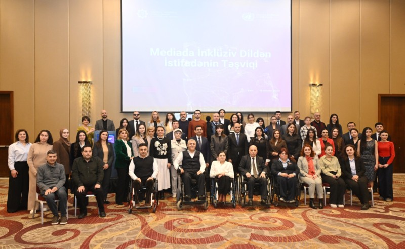&ldquo;Mediada inkluziv dilden istifadenin tesviqi&rdquo; movzusunda seminar kecirildi