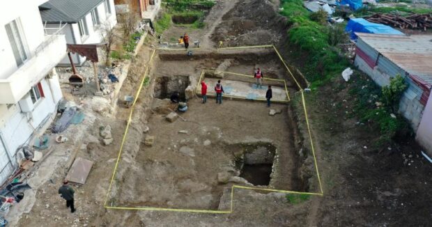 Hatayda Son Antik dovre aid mozaika TAPILDI