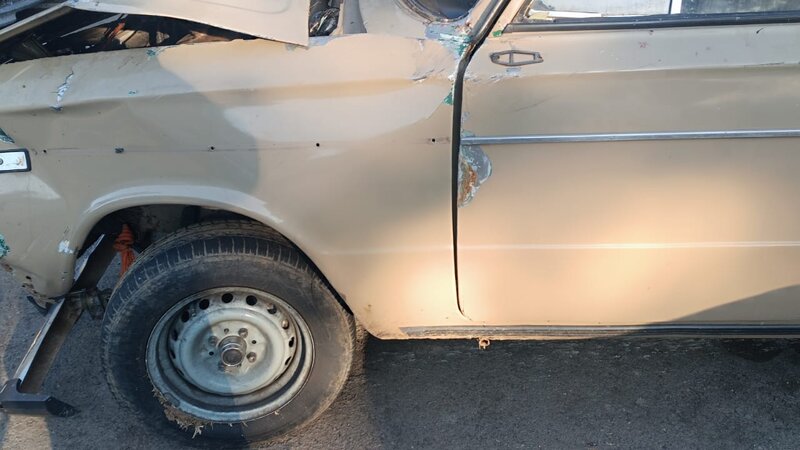 Tovuzda avtomoboli asiran surucu olub