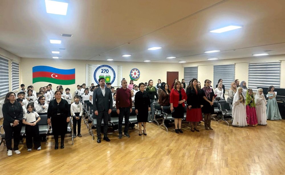 Paytaxt mekteblerinde hemreylik bayrami qeyd olunub