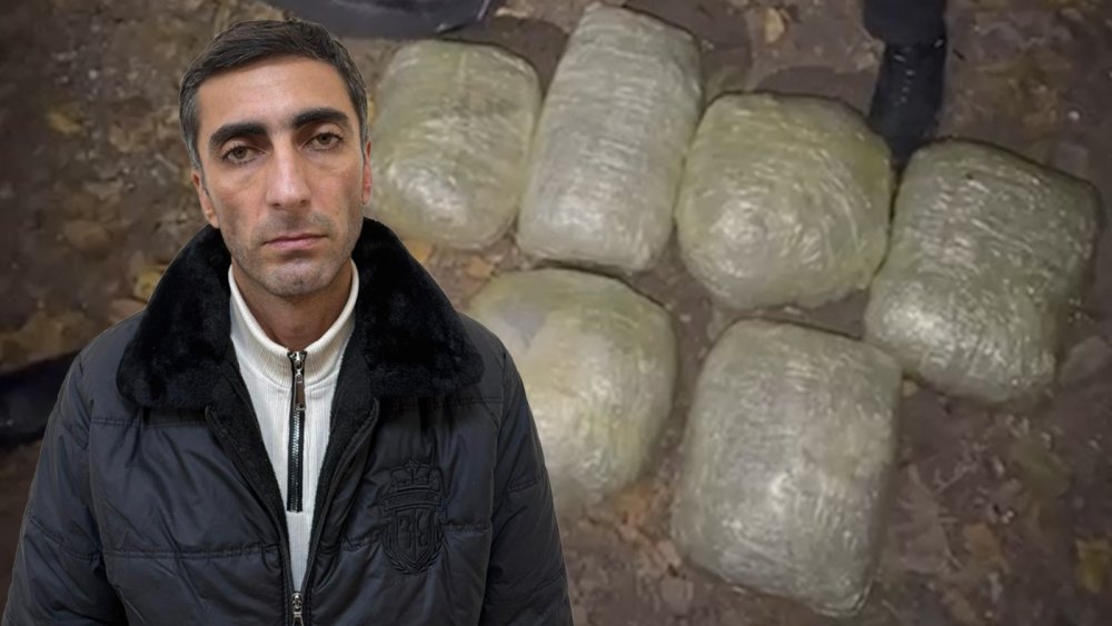 Narkokuryerden 13 kiloqram marixuana askarlanib