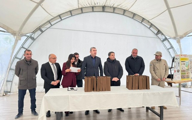 Lacinda daha 17 aileye evlerinin acarlari teqdim olundu -&nbsp;FOTOLAR