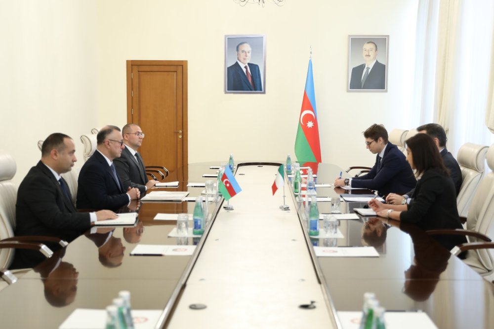 Sehiyye Nazirliyinde Azerbaycan-Italiya sehiyye emekdasliginin inkisaf perspektivleri muzakire edilib