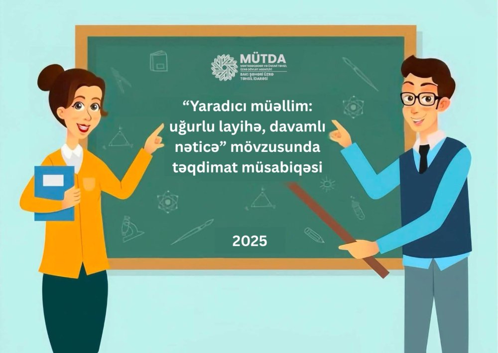 Yaradici muellim musabiqesinin qalibleri belli olub