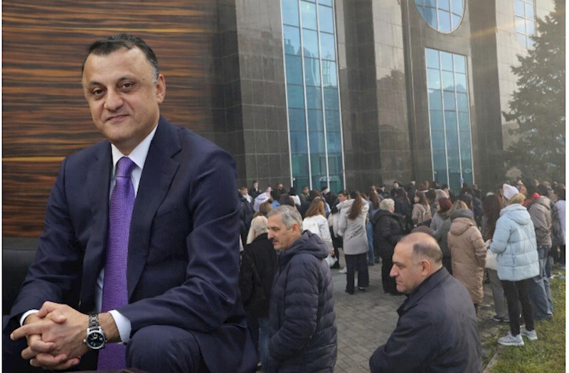 Hekimler TEBIB-in qarsisinda aksiya kecirdi&nbsp;&mdash; Vuqar Qurbanova etiraz edirler (VIDEO)