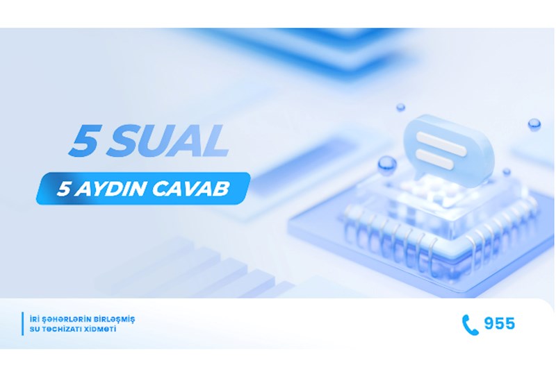 Su techizatina dair mutemadi verilen&nbsp;suallar ve onlarin cavablari