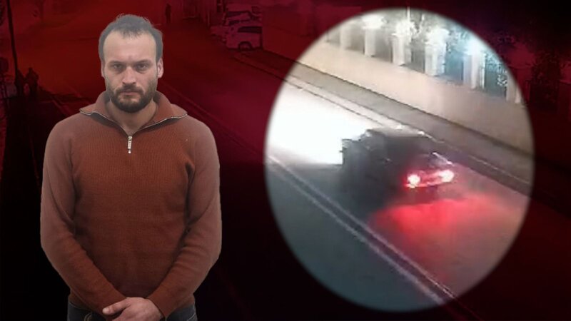 Qusarda narkotiklerin tesiri altinda avtoxuliqanliq eden surucu hebs edildi - VIDEO