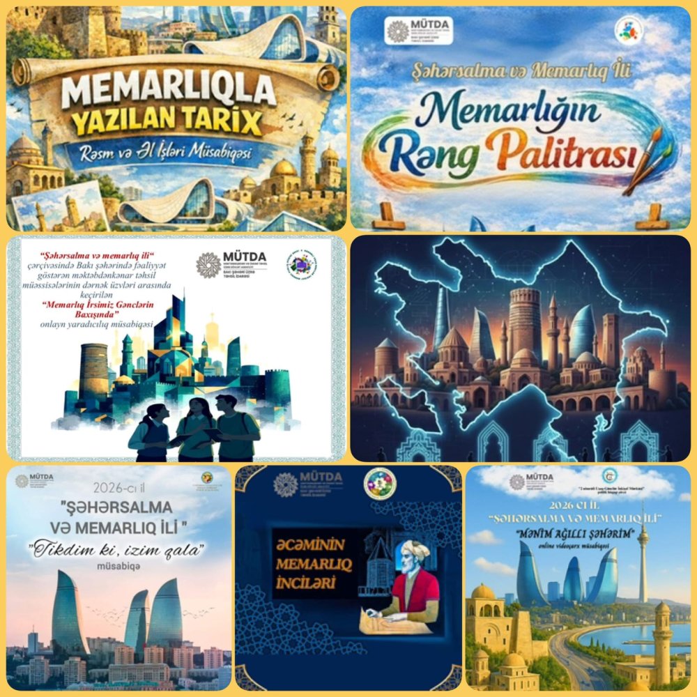 Sehersalma ve Memarliq Ili"nin ilk musabiqelerine start verilib