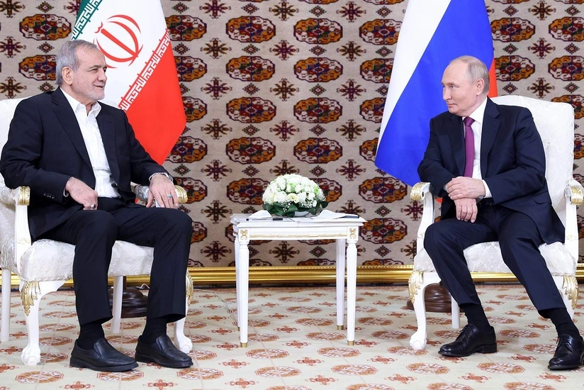 Pezeskian Putine Iranda veziyyetin normallasmasi uzre atilan addimlar barede melumat verib