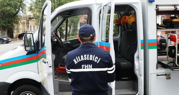 Menzilde komeksiz qalan usaq xilas edildi