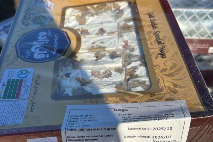 Irandan Azerbaycana getirilen 1680 kq qennadi mehsulunda kif askarlanib