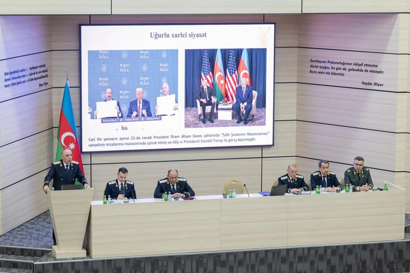 Bas Prokurorluqda Genis Kollegiya iclasi kecirilib