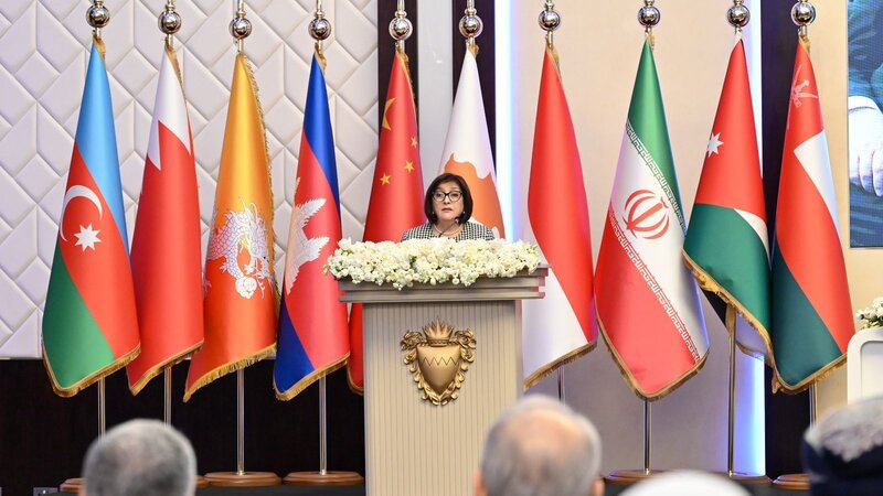 Sahibe Qafarova Asiya Parlament Assambleyasinin sessiyasinda cixis etdi
