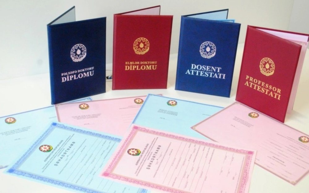 Elmi adlarla bagli statistika aciqlanib