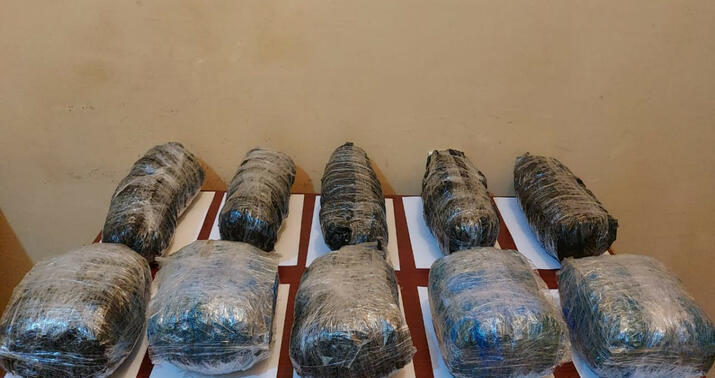 Dovlet serhedinde 4 tondan cox narkotik vasitenin qanunsuz kecirilmesinin qarsisi alinib