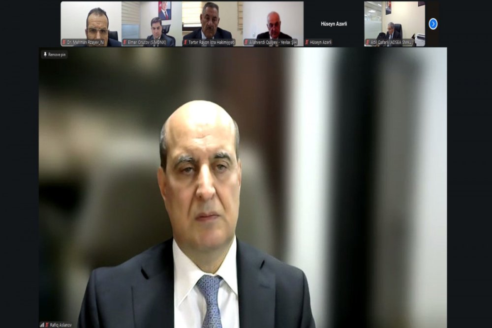 Qarabag suvarma kanali yeniden qurulur