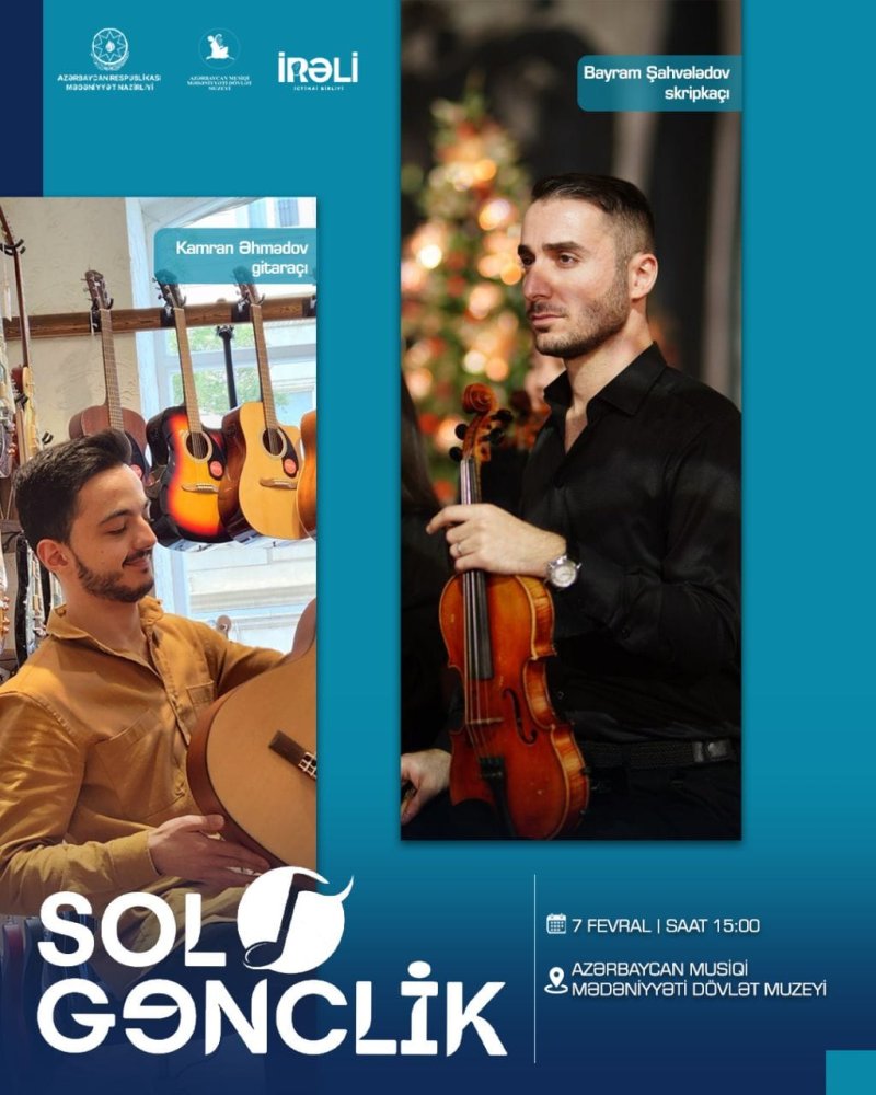 &ldquo;Solo genclik&rdquo; layihesinin novbeti konserti kecirilecek